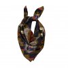 LONGCHAMP SCARF MULTICOLOR WITH QUITARS 